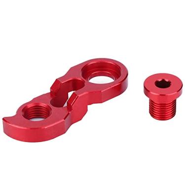 Imagem de MUNEFE 1 SET BICKIC DEAREILLEUR Extender, Extensor do Delearur traseiro, Extender de Hanger Deleurs para bicicleta de bicicleta de estrada ((red))