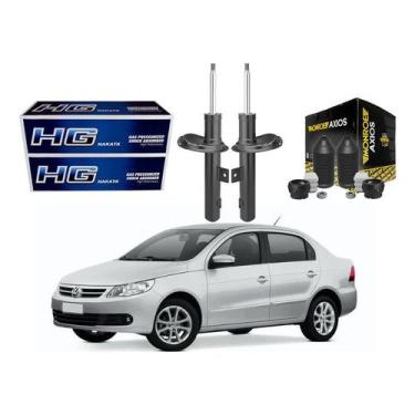 Imagem de Kit Amortecedor Dianteiro Voyage G5 1.0 1.6 2009 A 2012 - Nakata