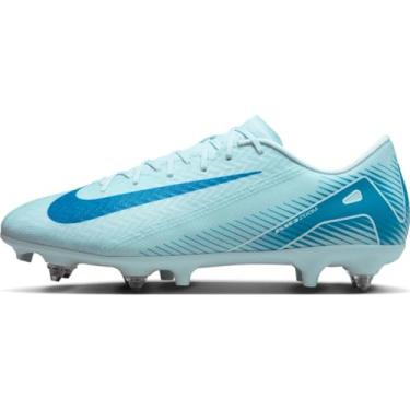 Imagem de Nike Tênis de futebol masculino Mercurial Vapor 16 Academy SG-Pro de cano baixo, Glacier Blue Orbit, 36 EU