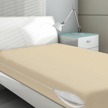 Imagem de Capa Para Colchão Protetora Solteiro Anti Acaro Zíper Cores - Vida Prá