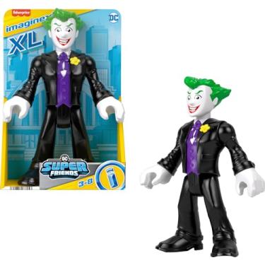 Imagem de Fisher-Price Imaginext DC Super Friends Preschool Toy The Joker XL 10-Inch Poseable Figure for Pretend Play Ages 3+ Years