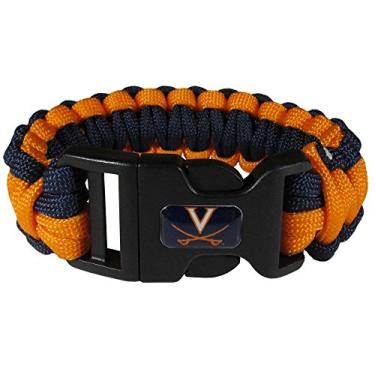 Imagem de Pulseira NCAA Siskiyou Sports Fan Shop Virginia Cavaliers Survivor tamanho único cor da equipe