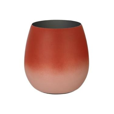 Imagem de balde de vinho Balde de gelo criativo aço inoxidável, balde champanhe, grande capacidade, vinho tinto, decorativo, moda, cubo Refrigerador de cerveja(Red)