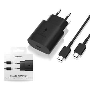 Imagem de Adaptador Fonte Turbo Charge 45W + Cabo Tipo-C para Tipo-C, Compatível com Samsung/iOS/Xiaomi