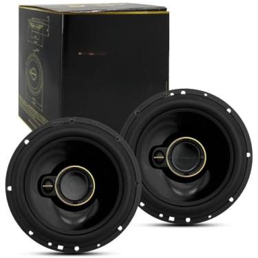 Imagem de Som Automotivo : Kit com Par de Auto Falante Hurricane Triaxial Aurum 6 Polegadas 120W RMS, Upgrade para Seu Carro