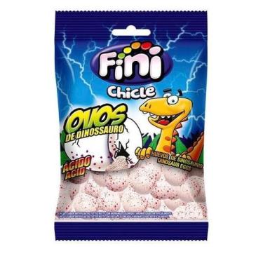 Imagem de Chiclete Ovos Dino Acido 230g Fini