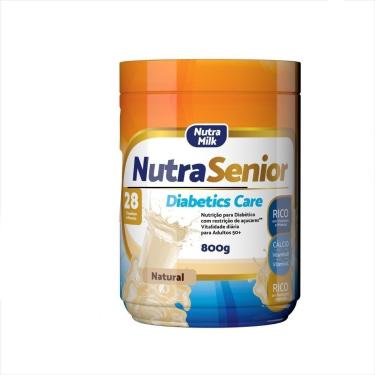 Imagem de Nutra Senior 50+ Diabetics Care 800g - ZERO AÇÚCAR - 28 Vitaminas e Minerais-Unissex