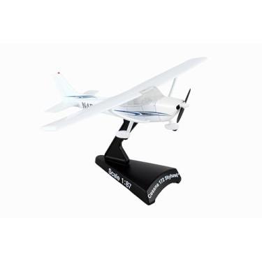 Imagem de Daron Worldwide Trading Postage Stamp PS5603-2 Cessna 172 SkyHawk 1:87 Diecast Display Model
