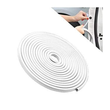 Imagem de Fekey&JF Protetores de borda de porta de carro, protetor de acabamento de vedação de borracha de borda de carro de 4,6 m, sem necessidade de cola, protetor de porta de carro em forma de U universal