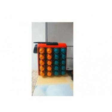 Imagem de Suporte Porta Capsula Nespresso 20 Capsulas Lateral, Parede