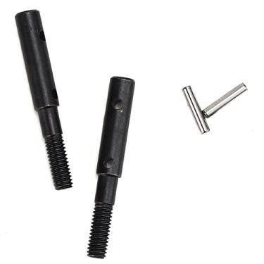 Imagem de ZJchao Eixo de Reboque RC, Eixos Meus Capra 2 Peças de de Portal Dianteiro Traseiro RC Kit de de Portal Traseiro Dianteiro Aço Duro Adequado para Axial Capra SCX10 AX103007 1/10 Crawler