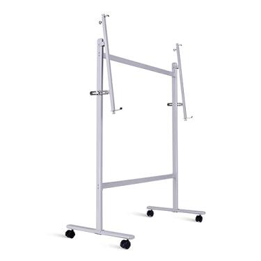 Imagem de CUTPOIY Suporte móvel, suporte de metal ajustável para quadro branco, quadro-negro, quadro apagável a seco, prancheta de desenho, quadro de avisos