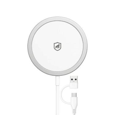 Imagem de Carregador Wireless Magsafe Ultra - Branco - Gshield