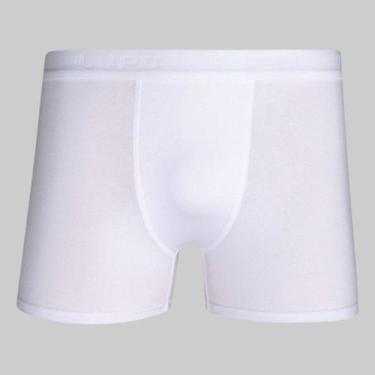 Imagem de Cueca Lupo Boxer Algodão com Elastano 00615-002, Branco, P