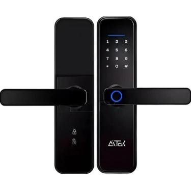 Imagem de Fechadura Digital Wifi Ads F05 Plus Biométrica E Rfid Segurança E Prat