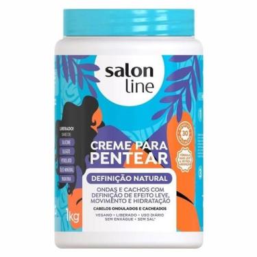 Imagem de Creme Para Pentear Definição Natural 1kg Salon Line, Rotina Capilar