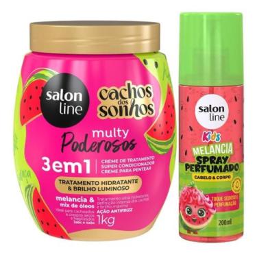Imagem de Perfume e Tratamento: Spray Perfumado e Creme 3em1 1kg Melancia Podero