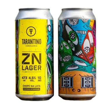 Imagem de Cerveja Tarantino ZN Lager 473ml Chope na Lata SP