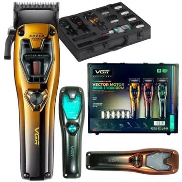 Imagem de Máquina De Cortar Cabelo VGR V-668 Profissional Motor Vector 11.000 Rp