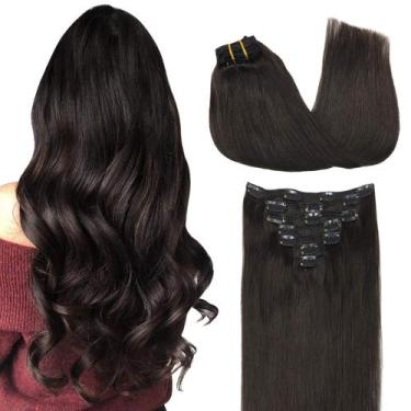 Imagem de Extensões de cabelo GOO GOO Real Human Hair 40 cm 120 g 7 unidades mar