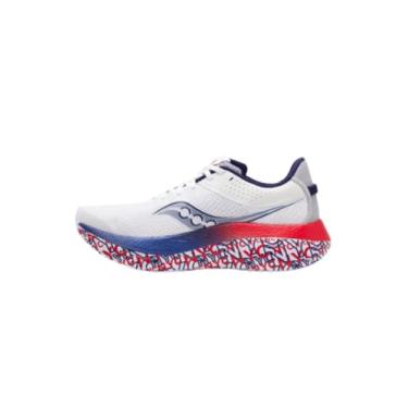 Imagem de Saucony Tênis feminino Kinvara Pro, Branco/Prata, 41