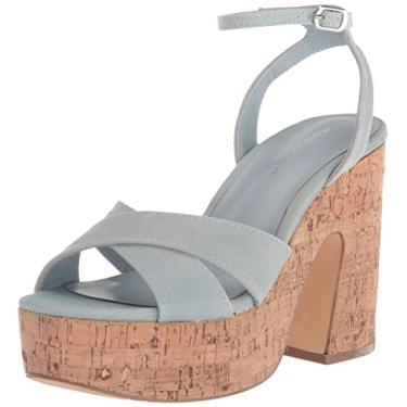 Imagem de Madden Girl Sandália feminina de salto Riio, Jeans, 37