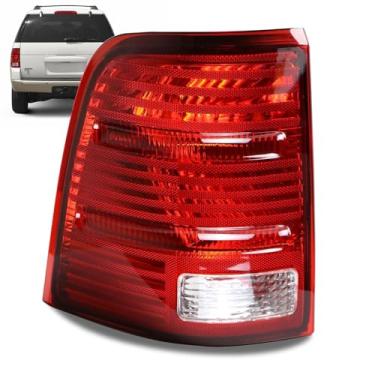 Imagem de Luz traseira de halogênio compatível com Ford Explorer 2002 2003 2004 2005 lado esquerdo do motorista lanterna traseira sem lâmpada de substituição FO2800159