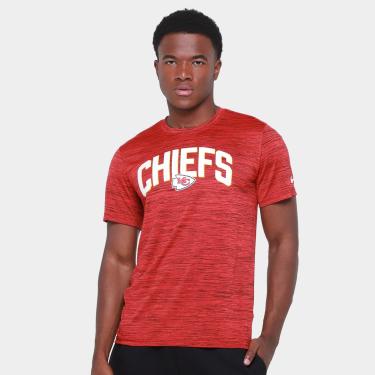Imagem de Camiseta Nike Kansas City Chiefs Drop 2 Dri-FIT Team Velocity Masculina-Masculino