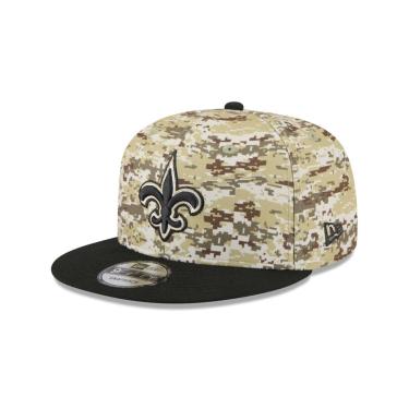 Imagem de BONE NEW ERA 9FIFTY NEW ORLEANS SAINTS NFL SALUTE SERVICE 2025 MILITAR-Masculino