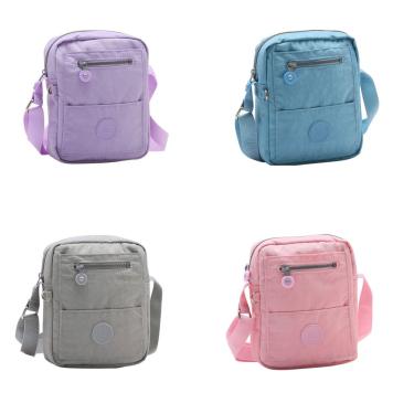 Imagem de Bolsa Transversal Feminina Crinkle Nylon Chenson 8732238