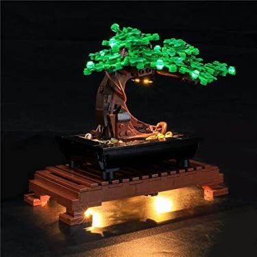 Imagem de Kit de iluminação SEEMEY LED para Lego Bonsai Tree 10281 com visual in