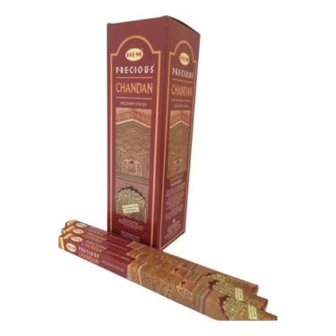Imagem de Incenso Indiano Hem Precious Chandan Sândalo - 3 Caixinhas