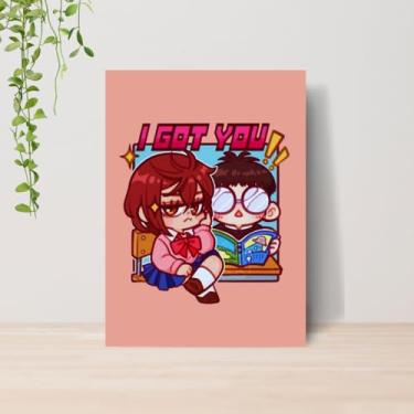 Imagem de Genérico, Quadro Dan da Dan Anime A4 | Placa MDF 04