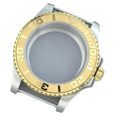 Imagem de FEIYASHI Relógio mecânico masculino à prova d'água com vidro de safira para movimento NH35/34/36/38 8215 ETA2824, tampa inferior de vidro 2, For Miyota8215 8205 Movement, Caixa de relógio de luxo