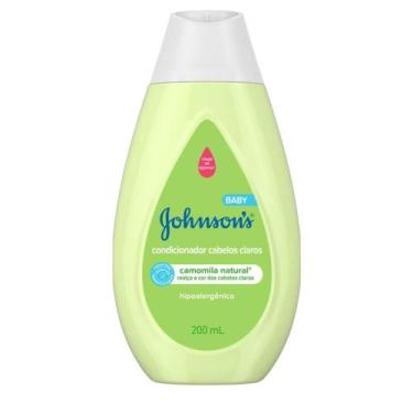 Imagem de Condicionador Cabelos Claros Johnson's Baby 200ml, 200ml