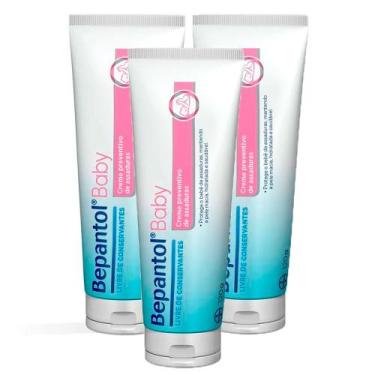 Imagem de Kit 3 Bepantol Baby Creme Preventivo de Assadura 120g