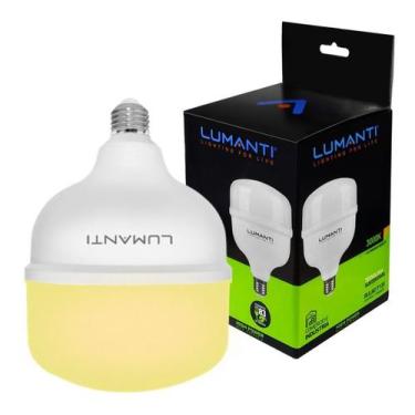 Imagem de Lâmpada Bulbo Led Alta Potência 50W E27 Branco Quente - LUMANTI, Branc