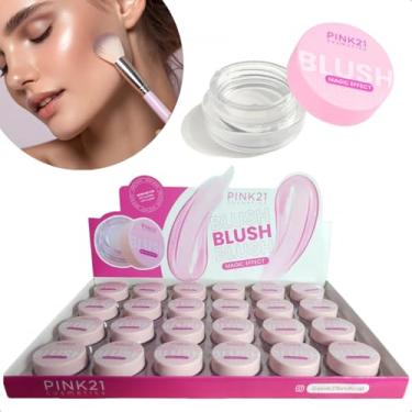 Imagem de Blush Mágico 3em1 Pink 21 CS-4609 (atacado box 24un)