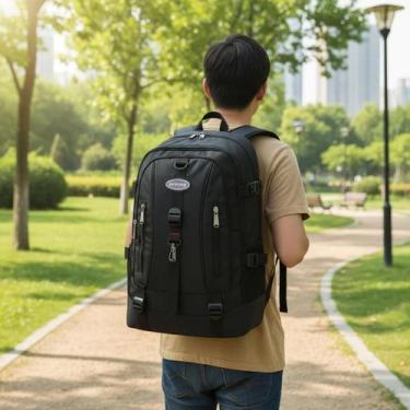 Imagem de Mochila Masculina Impermeavel Espaçosa 50 Litros Escolar Trabalho - XF