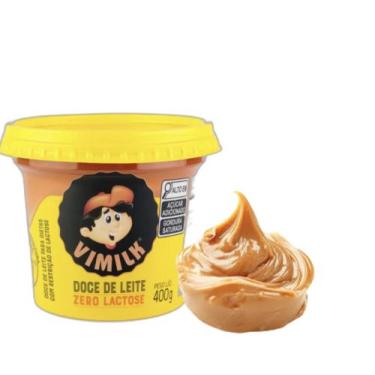 Imagem de Doce de leite zero lactose 400g Vimilk