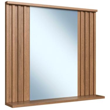 Imagem de Espelheira Ripada Com Prateleira 70 Cm Es1000 Mell Faem Mell