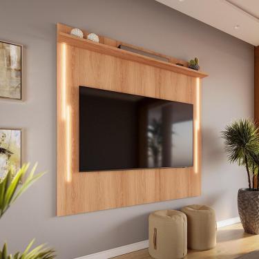 Imagem de Painel Com Led Para Tv Até 70 Polegadas Sevilla 183cm Jequitibá