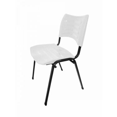 Imagem de Cadeira Empilhável Iso Linha Polipropileno Iso Branco