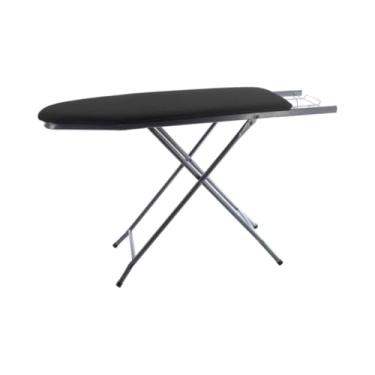 Imagem de Tábua Mesa de passar Roupa dobrável extra forte metalizado com suporte para ferro - Utilaço