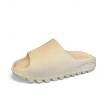 Imagem de Chinelo Sandália Nuvem Slide Retro Ortopédico EVA Macio Leve Confortável Unissex Original (Bege, BR, Adulto, Faixa Numérico, 38, 39)