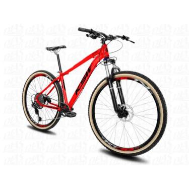 Imagem de Bicicleta Bike aro 29 KSW 12V Freio Hidráulico Susp C Trava, Vermelho,