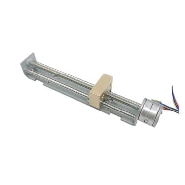 Imagem de 15 mm DC 5V 6V 2-Phase 4-Wire Precision Linear Actuator Stepping Electronic Starter Stepper Screw Nut 90mm Long Stroke DIY 3D Printer
