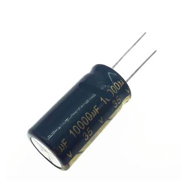 Imagem de 2 pçs/lote T17 Baixa ESR/Impedância Alta Frequência 35v 10000UF Capacitor Eletrolítico de Alumínio Tamanho 18 * 35 mm 10000UF35V 20%