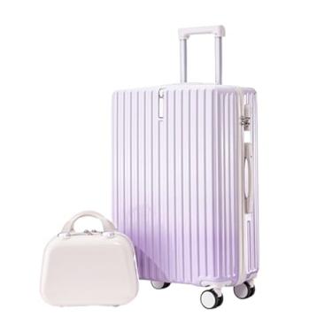 Imagem de Mala de terno para pais e filhos, bolsa portátil, gancho oculto, rodízios duplos rotativos de 360 graus, zíper, resistente a impactos, à prova d'água, portátil para embarque, viagens e viagens de