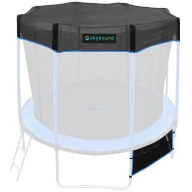 Imagem de Cubierta para trampolín redondo SkyBound Recreacional de 10 pies azul
